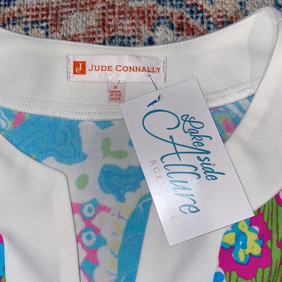 Jude Connally Holly Printed Dress SZ S NWT - Picture 3 of 7